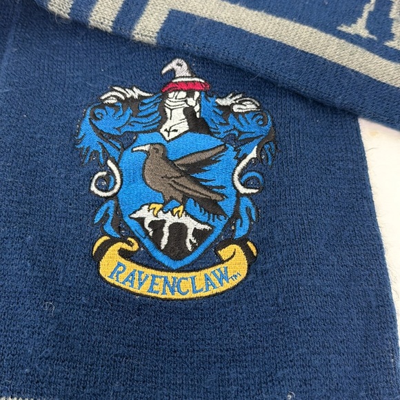 Harry Potter Wizarding World Ravenclaw Merch Scarf Soft Blue Universal Studios - Picture 5 of 7